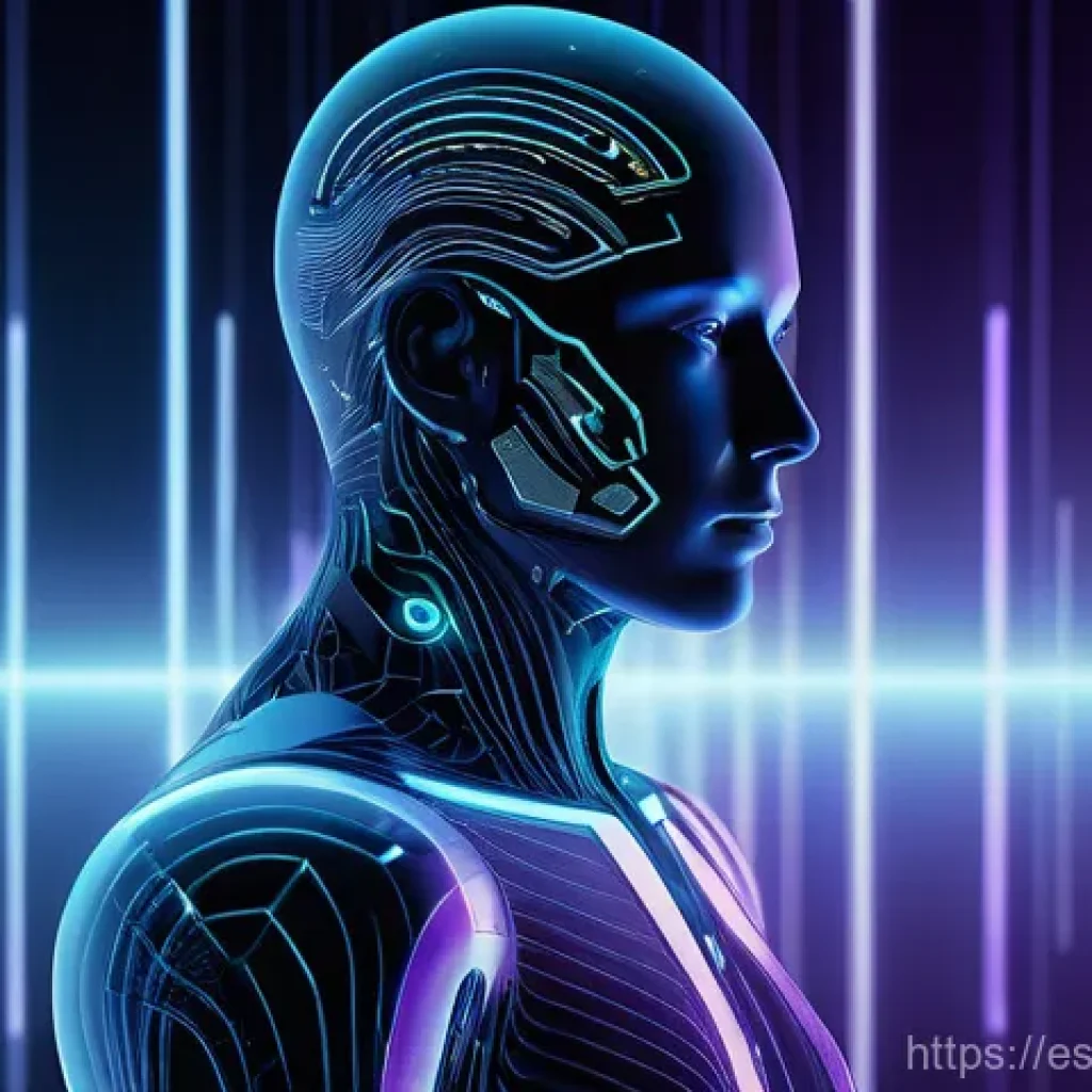 Transformer 모델의 최적화 기법 - **Prompt: Knowledge Distillation - The Mentor AI**
"A visually striking and futuristic scene dep...